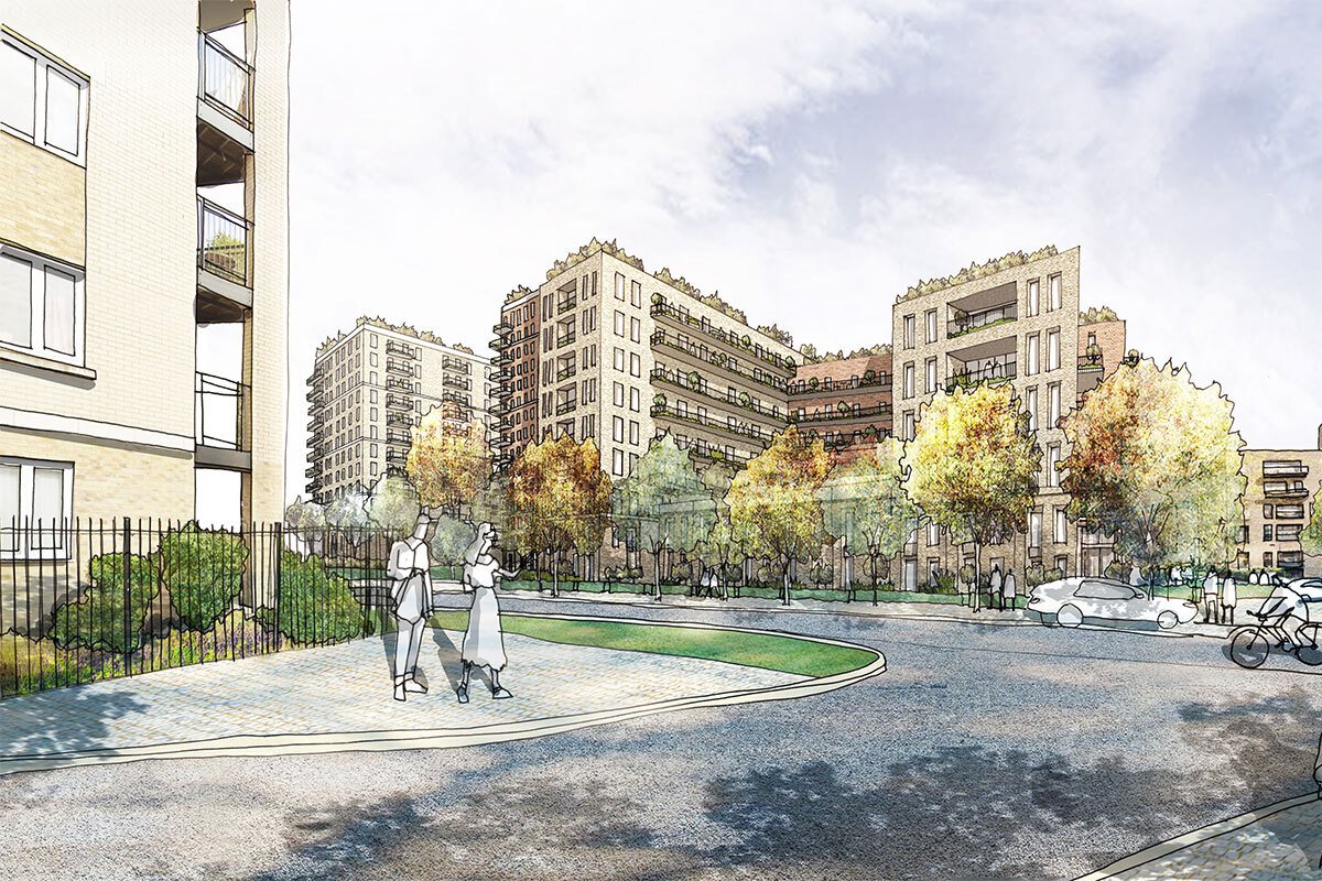 One Housing’s proposal for 96 affordable homes on the Isle of Dogs